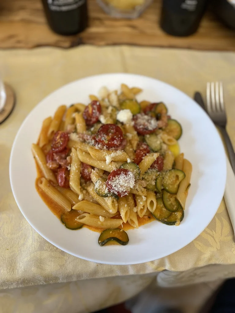 Authentic Tuscan pasta tasting