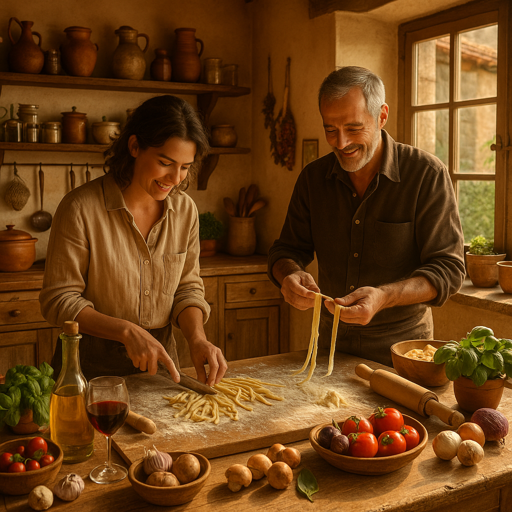 Tuscan Cooking Class with Locals